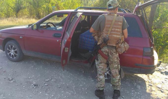 «Фантом» знову затримав автомобіль з контрабандою  