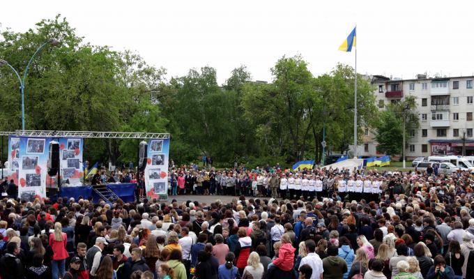 Луганщина відзначила День перемоги над нацизмом