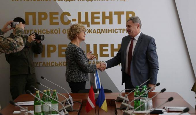 Юрій Гарбуз обговорив з латвійською делегацією напрями співробітництва