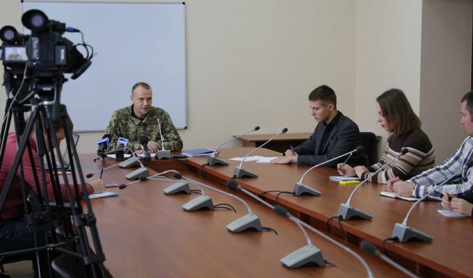 «Циміки» Луганщини відзвітували про свою діяльність на брифінгу для ЗМІ