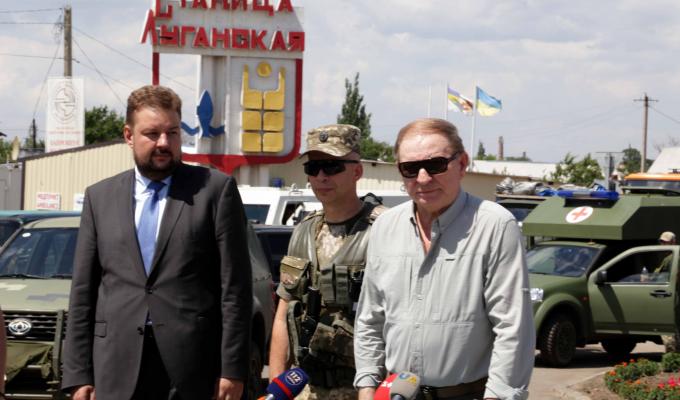 У Станиці Луганській відбувся черговий етап розведення військ