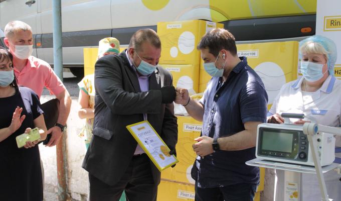 Луганщина отримала чотири апарати ШВЛ високого класу