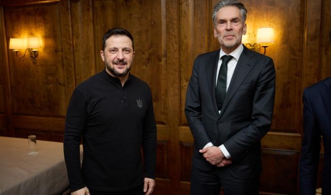 Володимир Зеленський і Дік Схооф обговорили кроки для зміцнення України