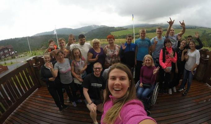 Група луганчан з інвалідністю проходила реабілітацію в Карпатах 