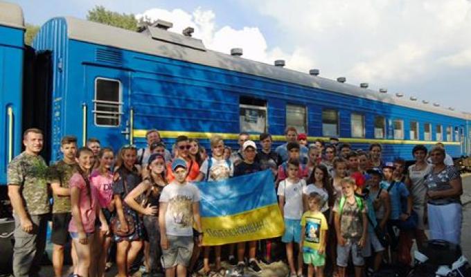 Діти з прифронтових районів Луганщини вирушили на відпочинок до Хорватії