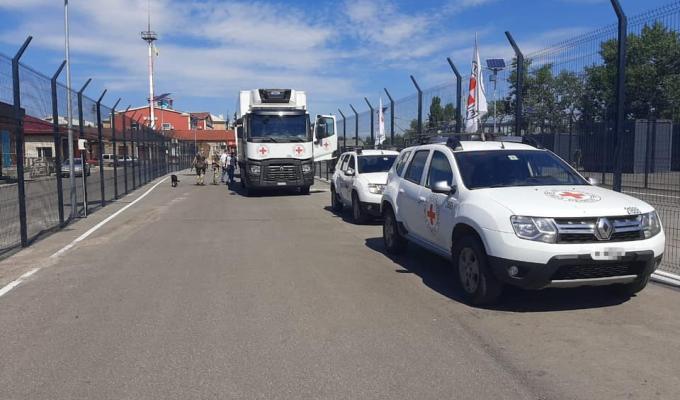 Міжнародний комітет Червоного Хреста доправив жителям окупованої Луганщини майже п’ять тонн гуманітарного вантажу