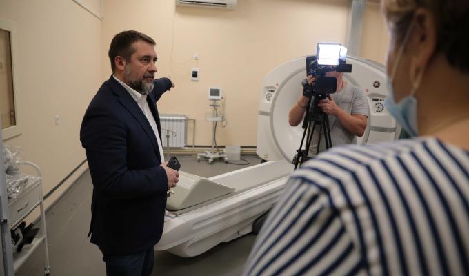 У багатопрофільній лікарні Лисичанська встановлено сучасний томограф, очікуємо на ангіограф, – Сергій Гайдай