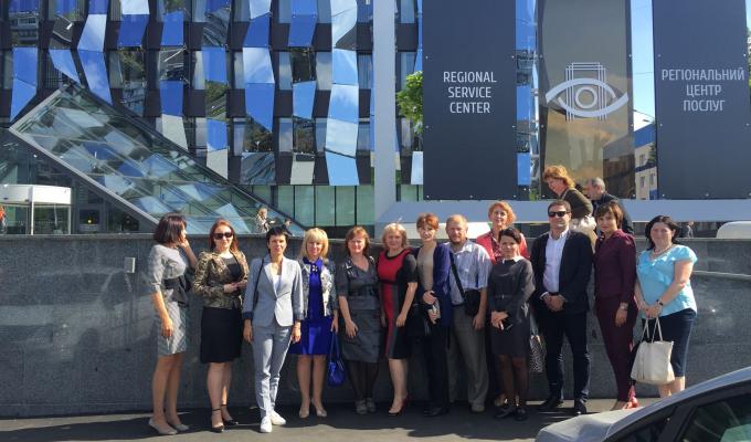 Делегація Луганщини відвідала Харків з метою вивчення досвіду діяльності соціальних «прозорих офісів»