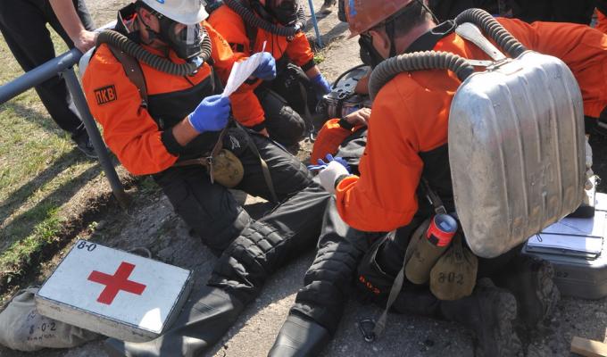 В області провели дводенний всеукраїнський гірничорятувальний турнір