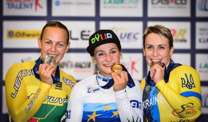 Наша велоспортсменка – бронзова призерка чемпіонату Європи 