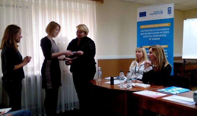 На Луганщині представників ЗМІ нагородили за висвітлення тематики ґендерної рівності