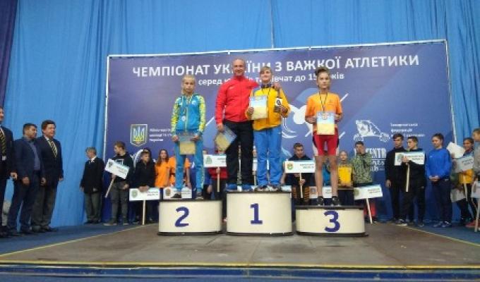 Наші важкоатлети – чемпіони України