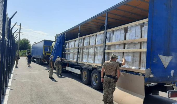 Понад 114 тонн міжнародної гуманітарної допомоги прослідувало до тимчасово окупованої території