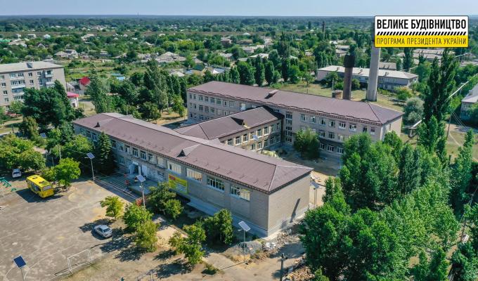 Велике будівництво на Луганщині: Фотозвіт реконструкції школи № 1 у Станиці Луганській