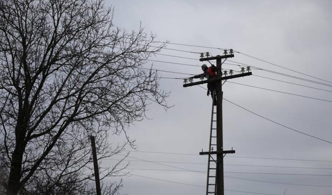 У Врубівці відновлено електропостачання