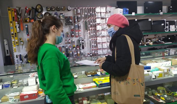 В Старобільську перевірили дотримання протиепідемічних заходів суб’єктами господарювання 