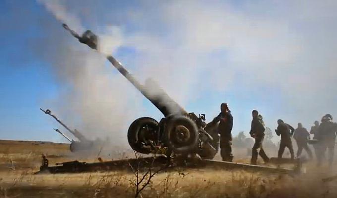 Новини АТО: Луганщина знову опинилася під масованим обстрілом ворожих гармат