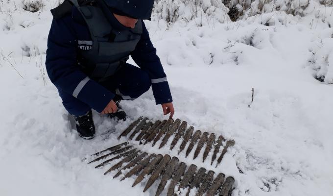 На Луганщині вилучено 43 одиниці вибухонебезпечних предметів 