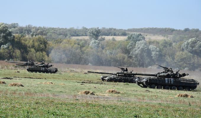 Танкові навчання за стандартами НАТО проведено на Луганщині 