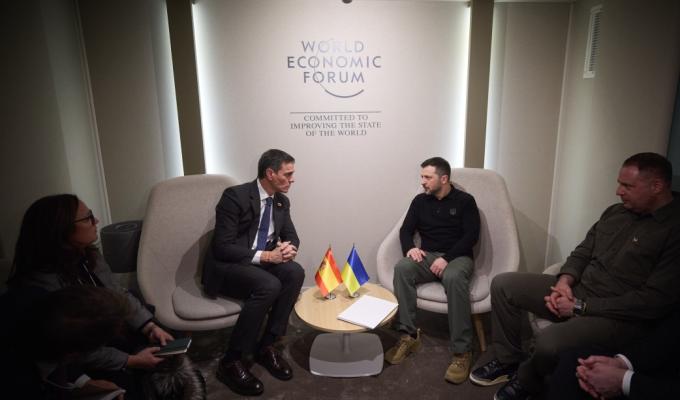 Президент обговорив із Прем’єр-міністром Іспанії військову допомогу Україні та посилення санкцій проти РФ
