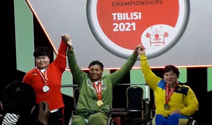 Наталія Олійник з Попасної – бронзовий призер Чемпіонату Світу з пауерліфтингу серед паралімпійців 