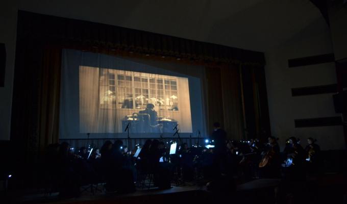 Відбувся перегляд німого фільму у супроводі Академічного симфонічного оркестру