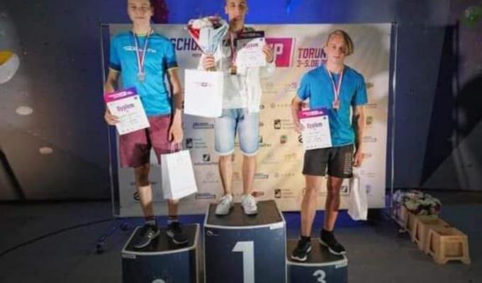 Сєвєродончанин став призером міжнародного турніру зі скелелазіння в Польщі