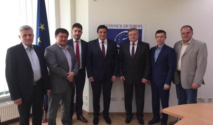 Асоціація органів місцевого самоврядування Луганської області налагоджує контакти з Радою Європи 