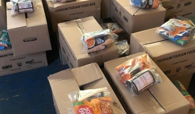 Гуманітарними штабами Лисичанської громади за місяць видано понад 7 300 продовольчих наборів