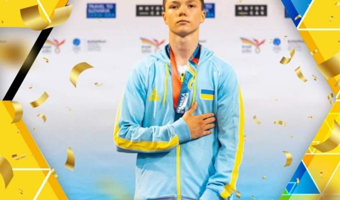 Вже чотири медалі виборов гімнаст із Луганщини на Європейському юнацькому олімпійському фестивалі-2022