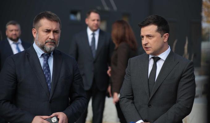 Президент Володимир Зеленський відкрив першу в Україні сервісну зону за програмою «Нове село» у с. Шульгинка на Луганщині