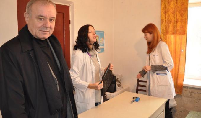 Жителів села Катеринівка обстежили фахівці обласної лікарні