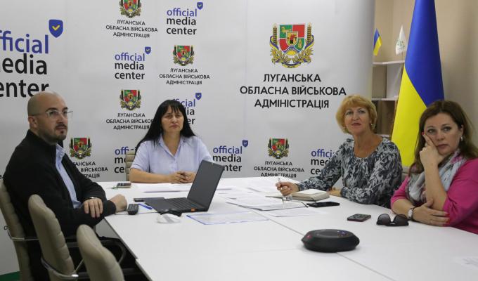 Відбулося чергове засідання Координаційного центру підтримки цивільного населення при Луганській ОВА