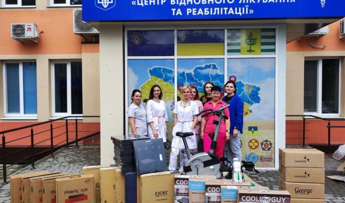 Рубіжанському Центру відновного лікування та реабілітації надали гуманітарну допомогу