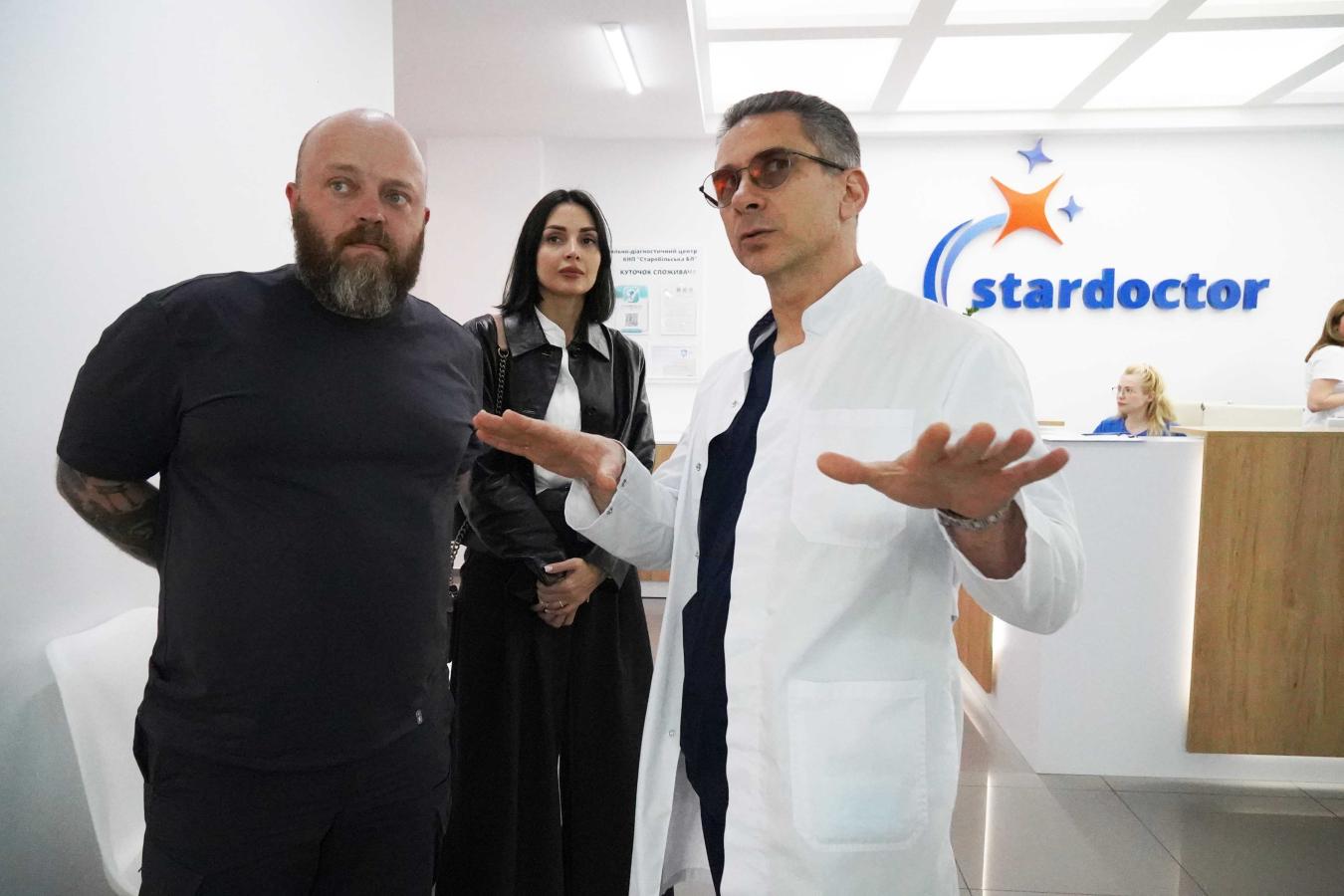 Олексій Харченко ознайомився із роботою Старобільської багатопрофільної лікарні в Дніпрі