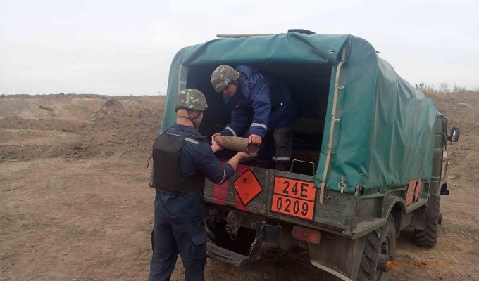 На Луганщині вилучено 34 одиниці вибухонебезпечних предметів