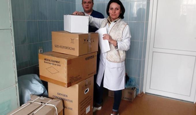 Попаснянська районна лікарня отримала гуманітарну допомогу