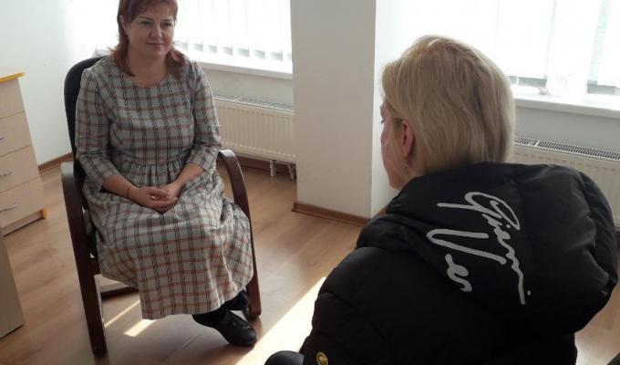 У гуманітарному штабі жителі Луганщини на Вінниччині можуть отримати допомогу психолога