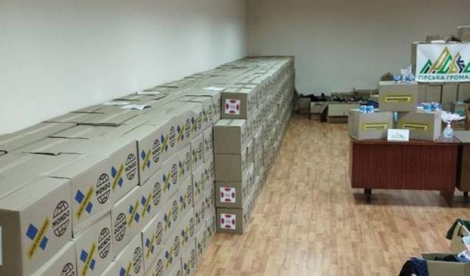 Протягом тижня понад 500 ВПО Луганської області отримали допомогу в гуманітарних штабах при Гірській громаді