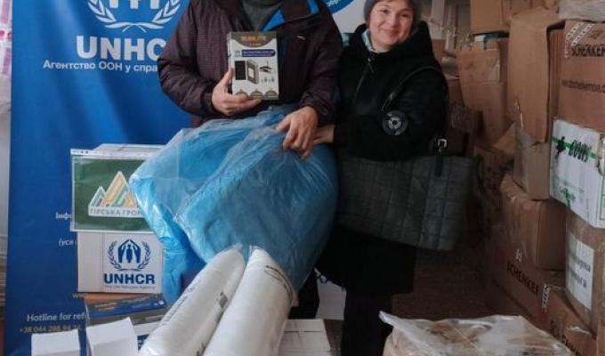 Протягом тижня більше 800 переселенців отримали гуманітарну допомогу у гуманітарних хабах Гірської громади