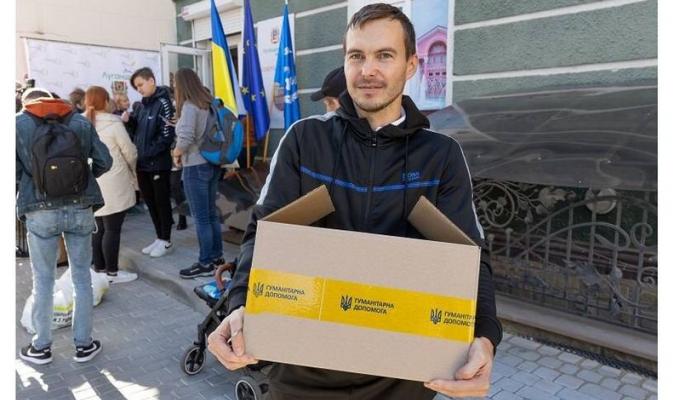 ВПО з Луганщини в гуманітарному штабі Сєвєродонецької міської військово-цивільної адміністрації в Тернополі за листопад видано 392 продуктових набори.