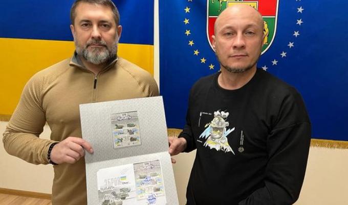 Сергій Гайдай: частина зібраних коштів від продажу нової марки «Зброя Перемоги» піде на допомогу українським військовим