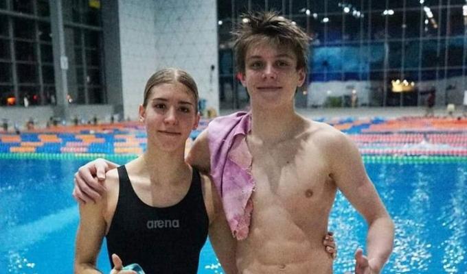 Три нагороди всеукраїнських змагань здобули наші стрибуни у воду