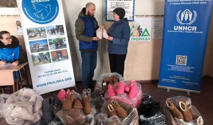  Гумштабом у Богданівці отримано партію зимового взуття