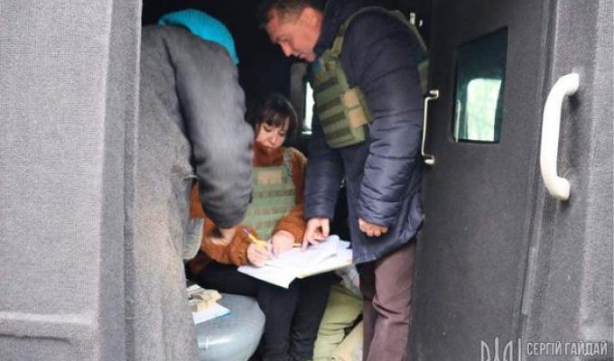 У звільнене Невське привезли пенсії