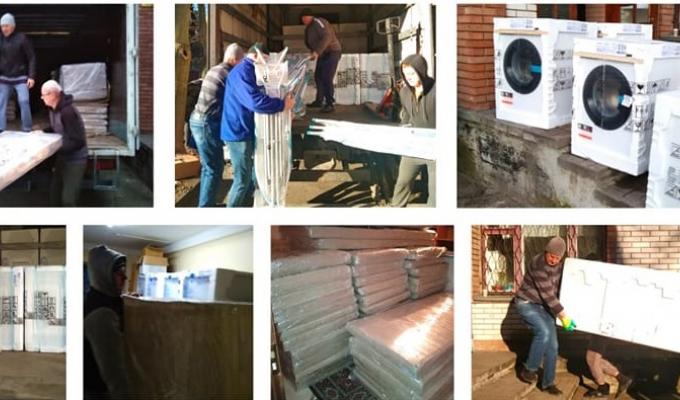 Переселенців з Луганщини, які знайшли прихисток в Києві, забезпечили побутовою технікою
