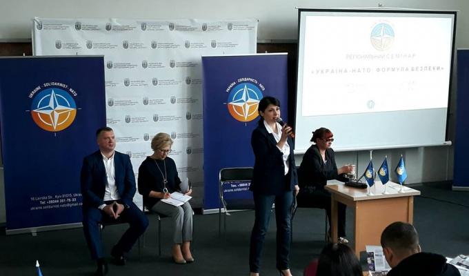 На Луганщину завітала Голова Постійної делегації України в Парламентській асамблеї НАТО, народний депутат України Ірина Фріз