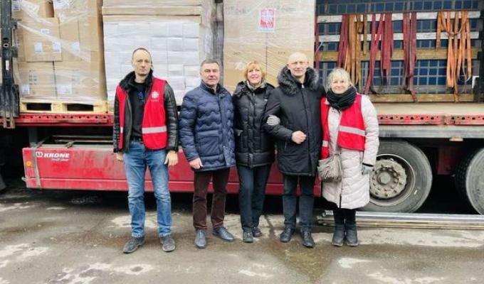 Від дружньої Литви надійшла гуманітарна допомога для переселенців з Луганщини, зокрема Сєвєродонецької громади