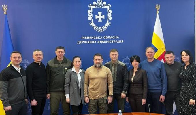 Сергій Гайдай на Рівненщині зустрівся із очільником цього регіону