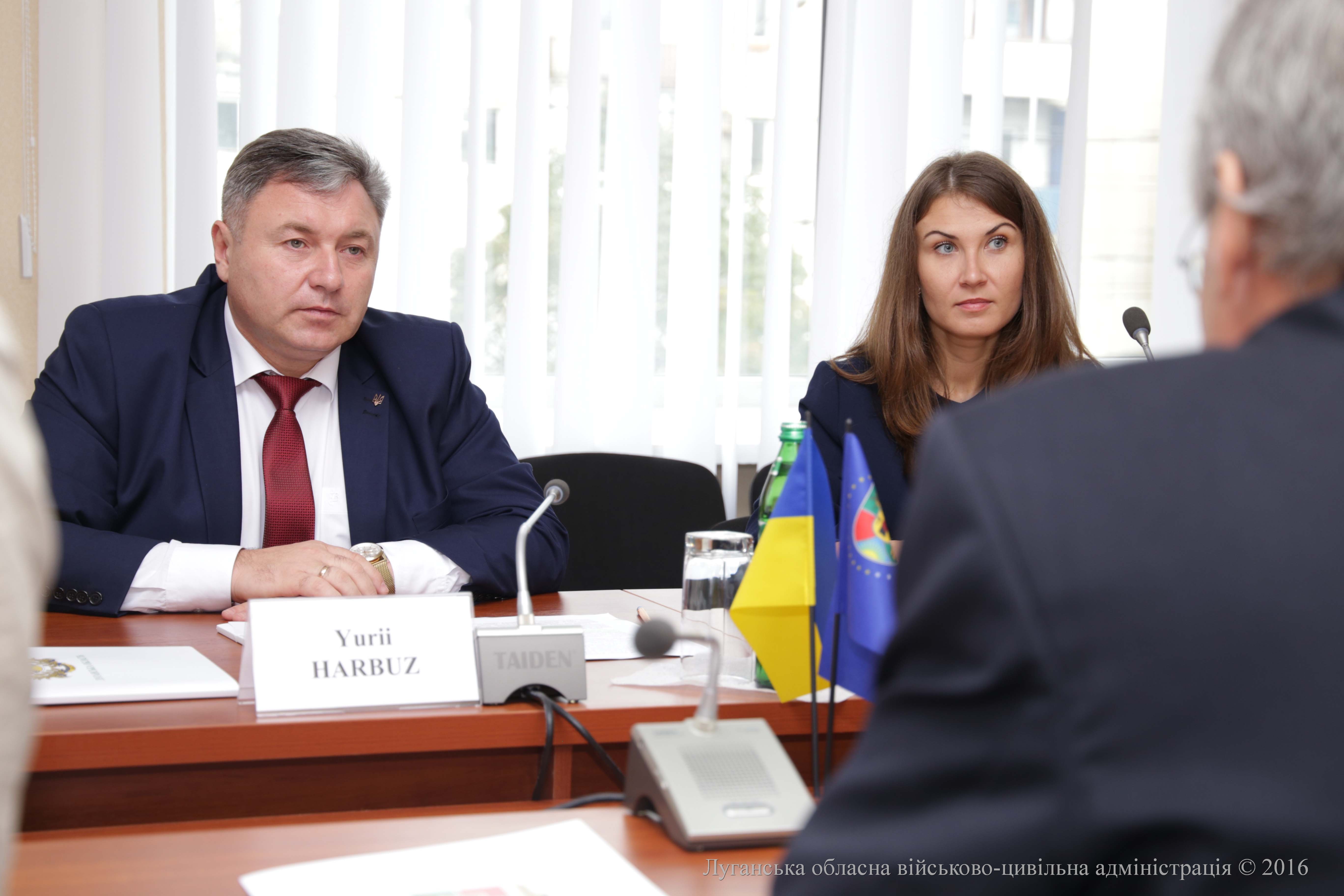 Юрій Гарбуз зустрівся з керівником Міжнародного Комітету Червоного Хреста в Україні Аланом Ешліманом